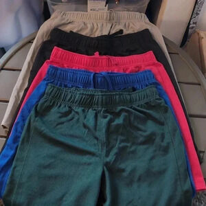 Land's End Boys 5 pack gym shorts